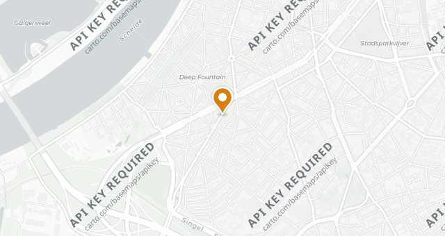 Map showing La Senda