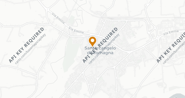 Map showing Osteria La Sangiovesa