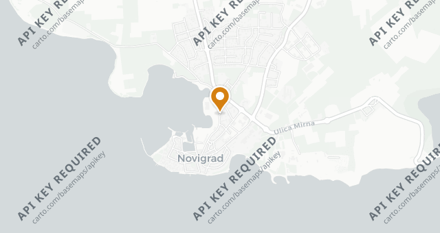 Map showing Marina
