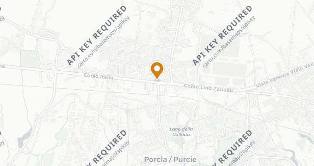 Map showing La Ciotola