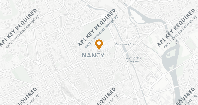 Map showing La Maison dans le Parc