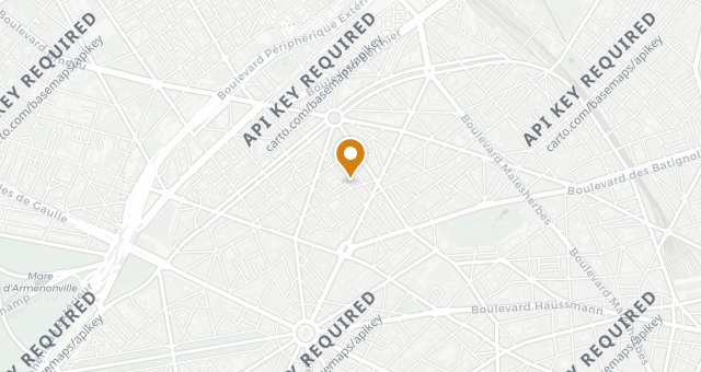 Map showing Maison Rostang
