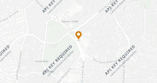 Map showing Vista