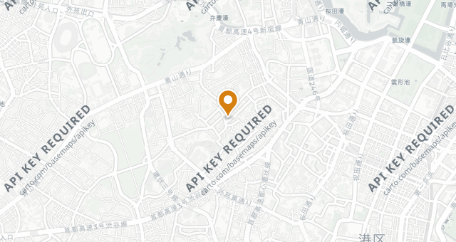 Map showing Akasaka Kikunoi