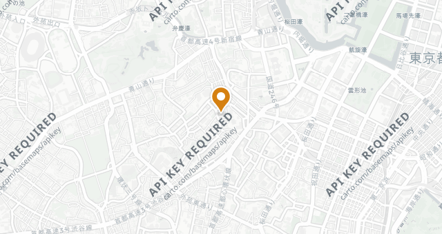 Map showing Akasaka Watanabe
