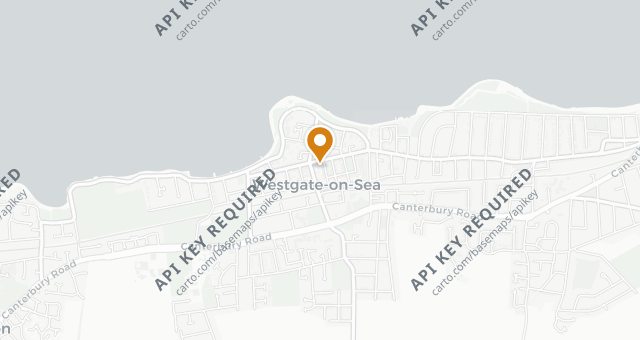 Map showing Staple Stores