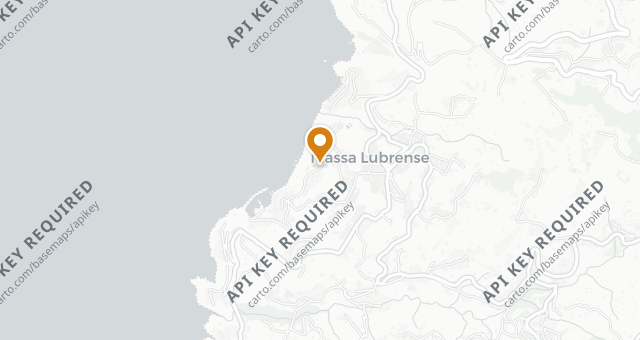 Map showing Terrazza Fiorella