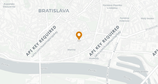 Map showing bistro Otto!
