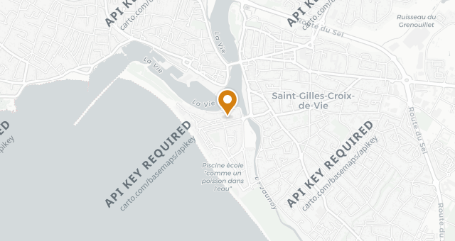 Map showing L'Inattendu