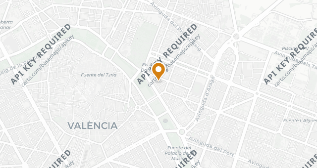 Map showing Somos Raro