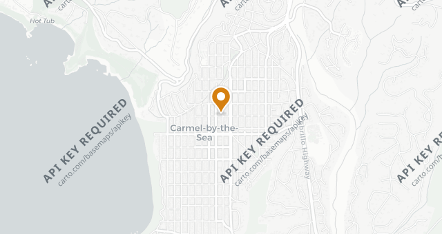 Map showing Casanova