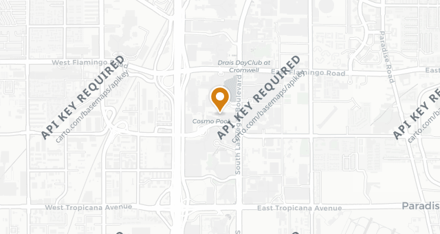Map showing Scarpetta - Las Vegas