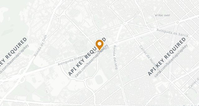 Map showing Leña Barcelona