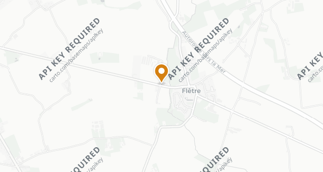 Map showing L'Auberge