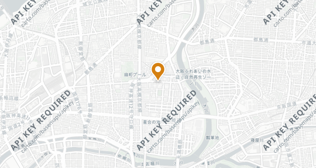Map showing Doshincho Washoku Zui
