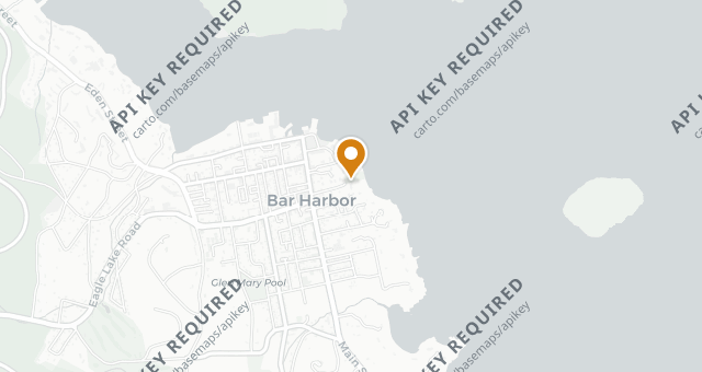 Map showing The Balance Rock Inn Veranda Bar