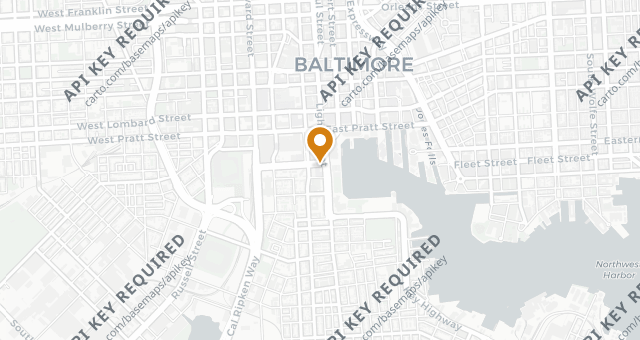 Map showing Facci Ristorante of Baltimore