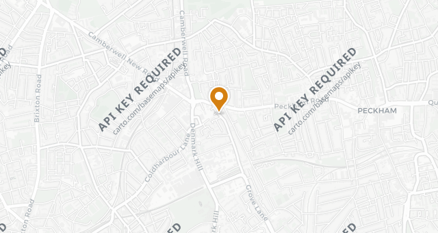 Map showing The Kerfield Arms
