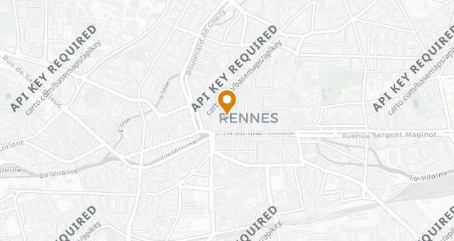 Map showing Estime