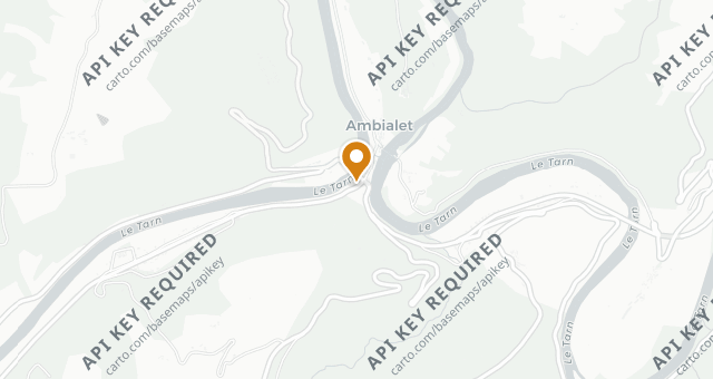 Map showing Relais de la Vallée