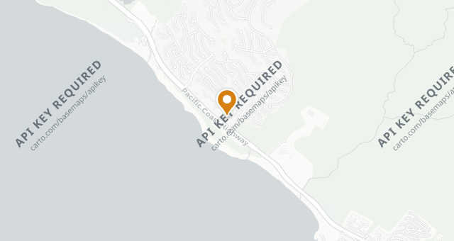Map showing Mastro's Ocean Club