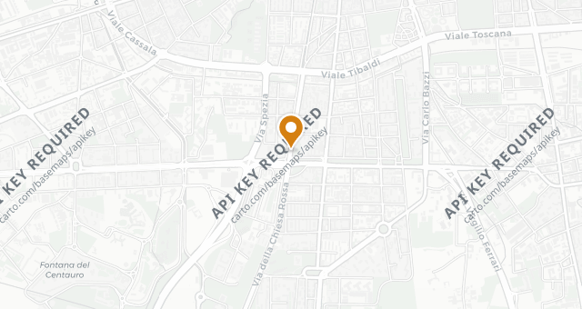 Map showing Antica Osteria del Mare