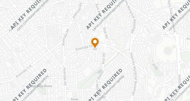 Map showing 1929 Trattoria Moderna