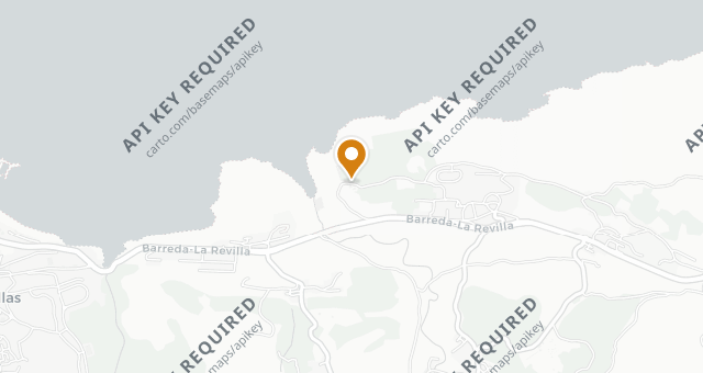 Map showing El Remedio
