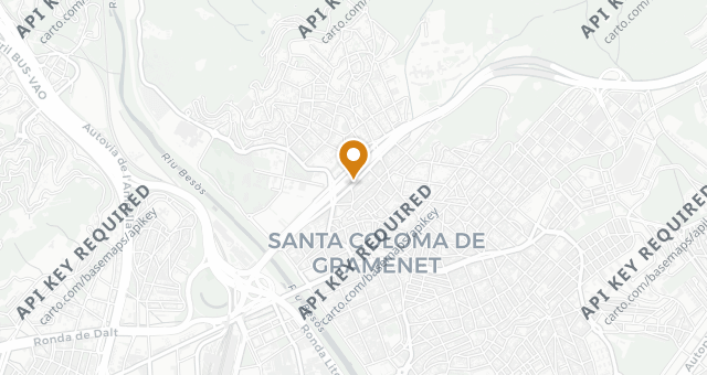 Map showing Bar Verat