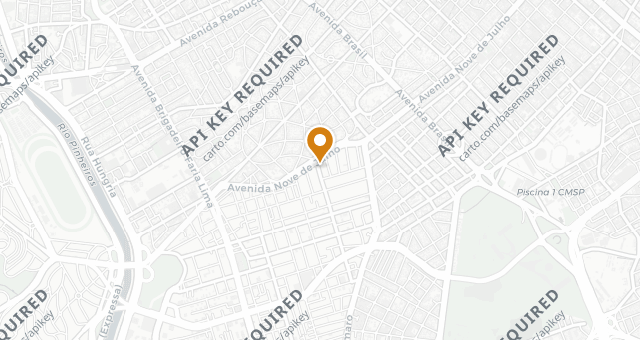Map showing Barbacoa Churrascaria São Paulo