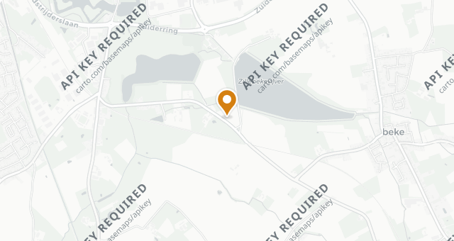 Map showing De Steenen Haene