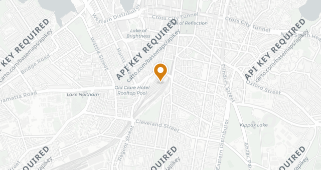 Map showing Central