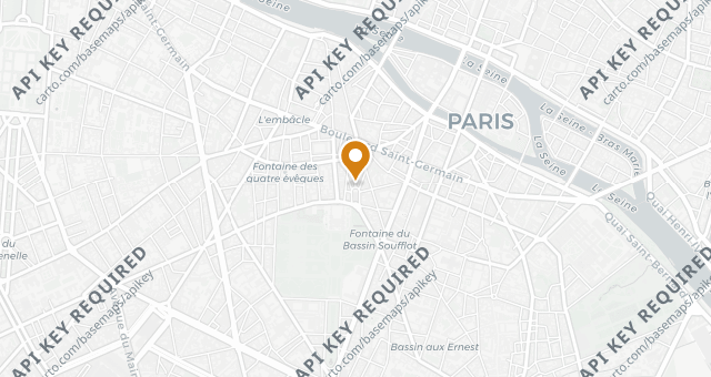 Map showing La Méditerranée
