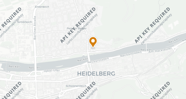 Map showing River Café