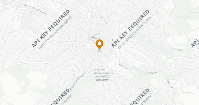 Map showing Jan Diekjobst Restaurant