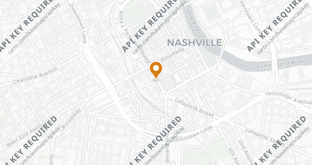 Map showing Bourbon Steak