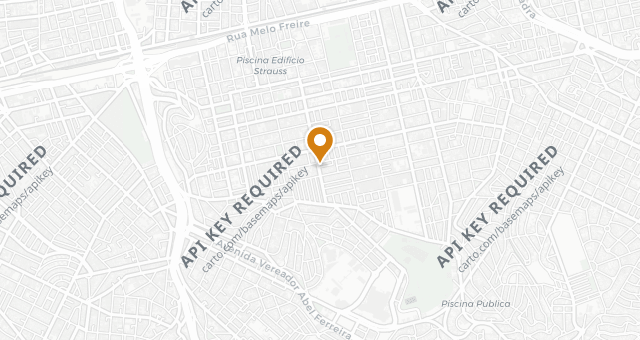 Map showing Casa Rios