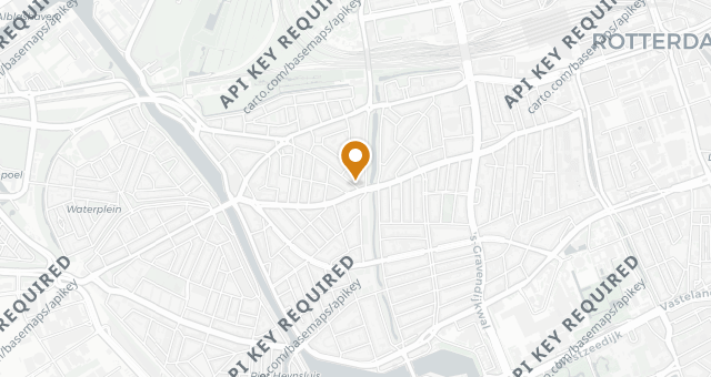 Map showing De Burgemeester