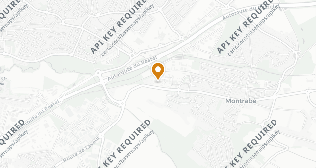 Map showing L'Aparté