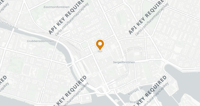 Map showing Frantzén/Lindeberg