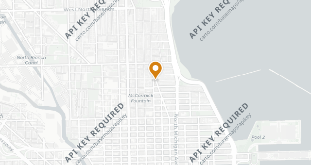 Map showing Gibsons Bar and Steakhouse