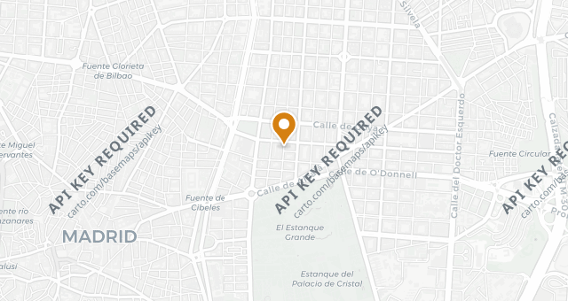 Map showing Kabuki Madrid