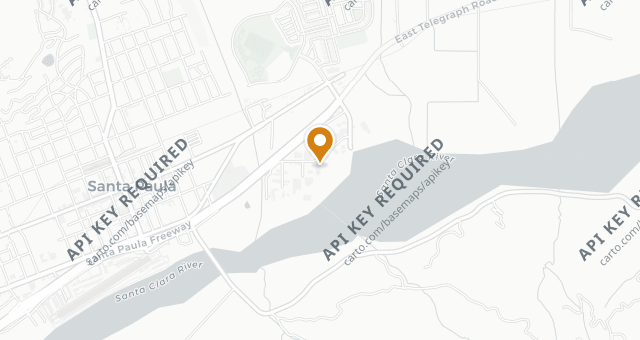 Map showing Hozy's Grill