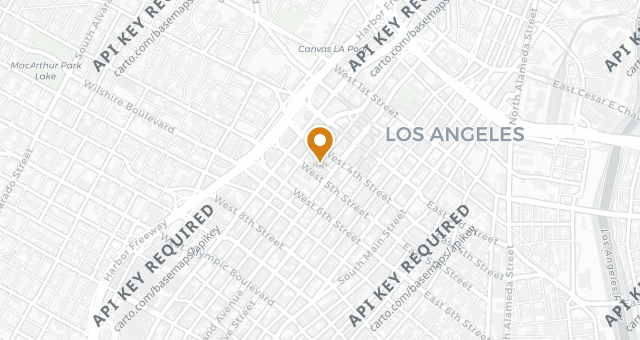 Map showing 71Above Restaurant & Skylounge