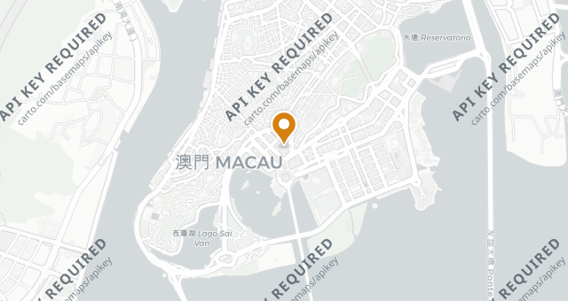 Map showing Casa don Alfonso