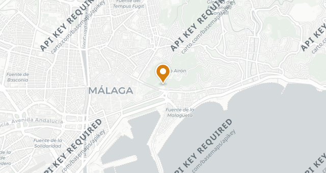 Map showing Mi Niña Lola
