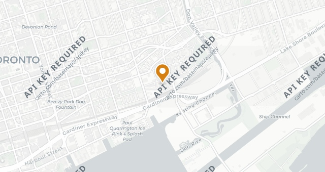 Map showing Cluny Bistro & Boulangerie