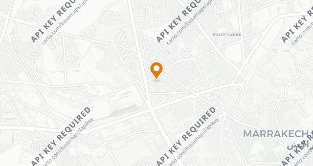 Map showing Bab Hotel