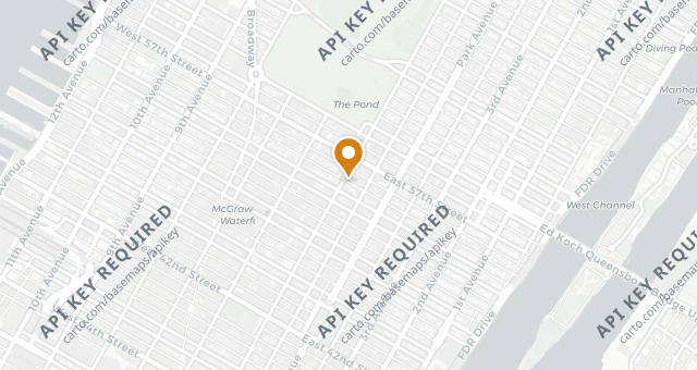 Map showing King Cole Bar