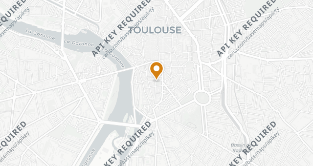 Map showing L'Arpète